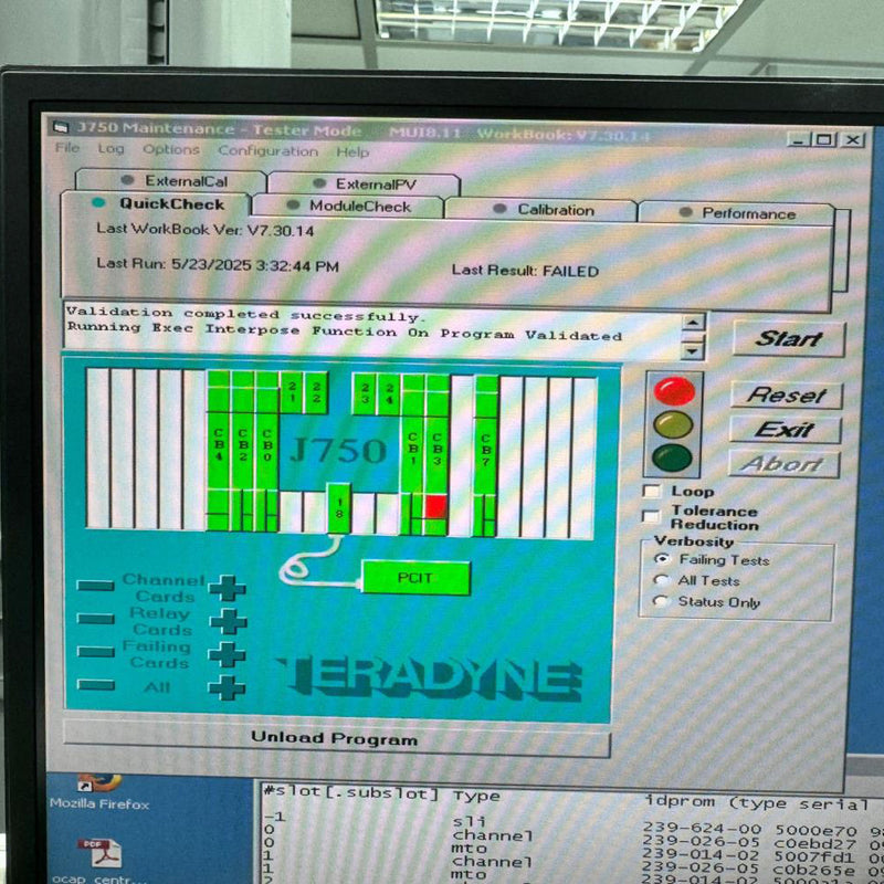 Teradyne J 750 Tester