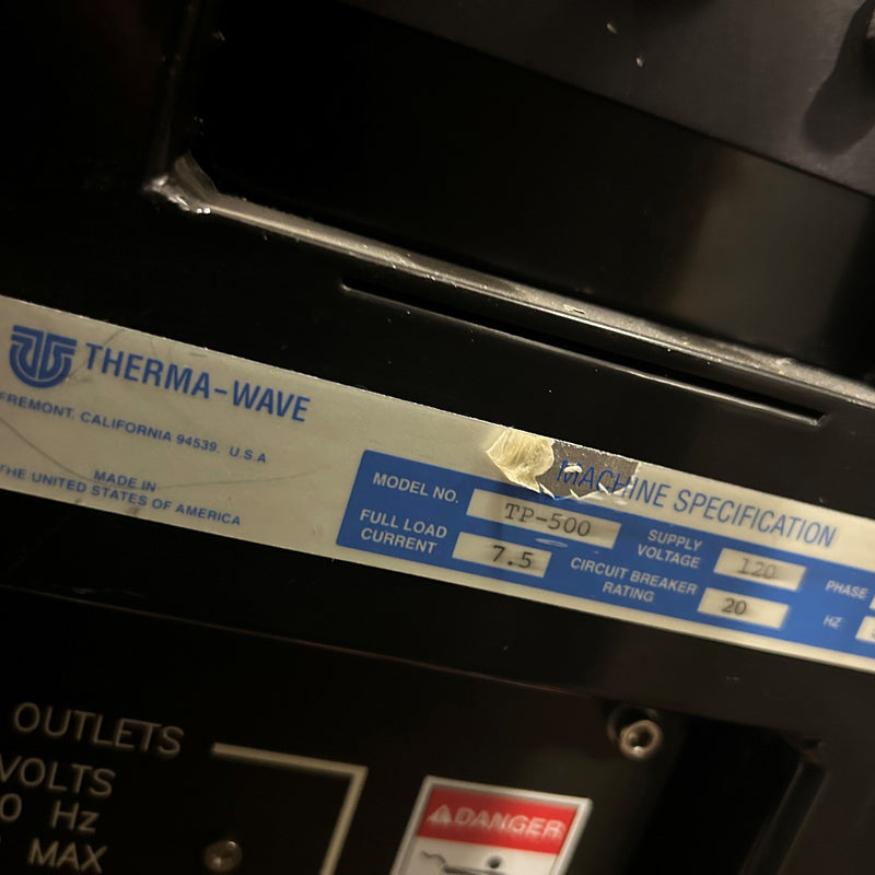 KLA / Therma-wave TP 500 Implant Dose Measurement