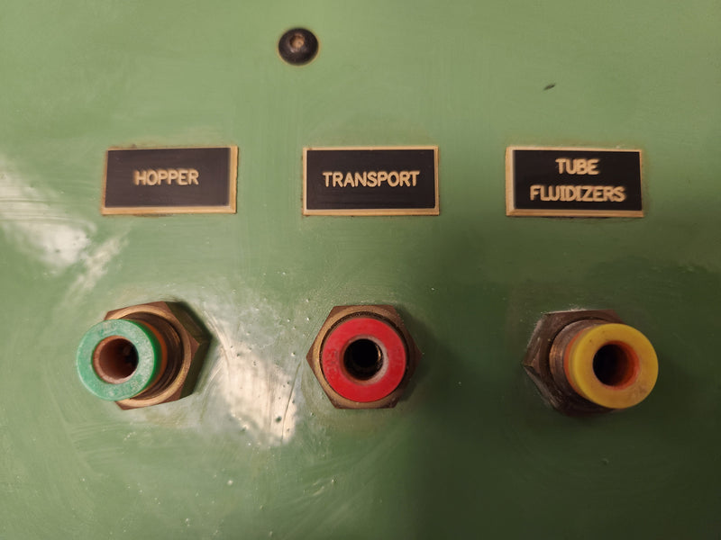 Gasbarre 8 x 8 x 22.5 Fluidized Filler Shoe Controller