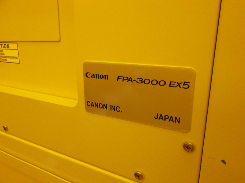 Canon FPA 3000 EX 5 Stepper