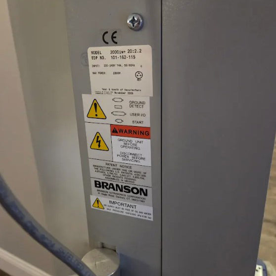Branson 2000 iW+ Ultrasonic Welder