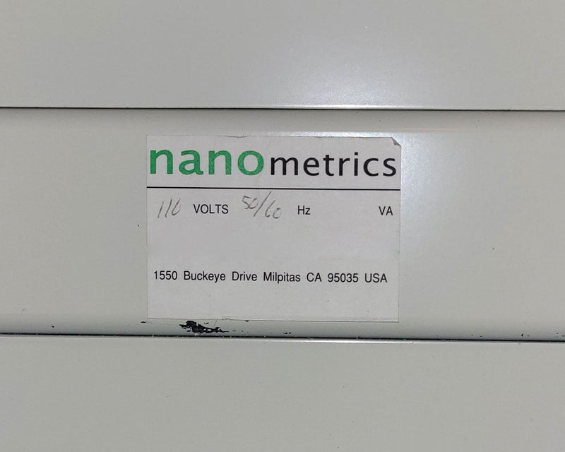 ONTO / Nanometrics RPM Blue