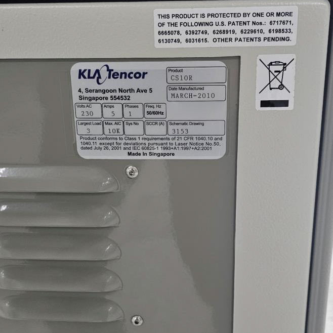 KLA Candela CS 10 R Wafer Inspector