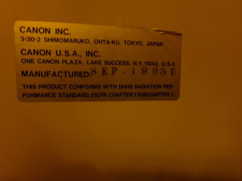 Canon FPA 2500 i 3 i-Line Stepper