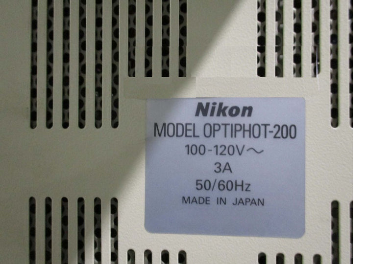 Nikon Optiphot 200 Microscope