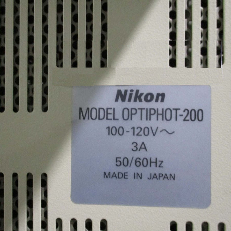 Nikon Optiphot 200 Microscope