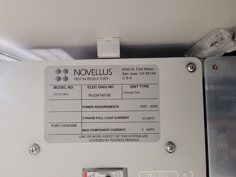 Lam / Novellus Concept Two Sequel PECVD (Plasma-Enhanced Chemical Vapor Deposition)