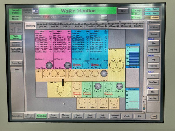 Ebara FREX 300 S CMP (Chemical Mechanical Polisher)
