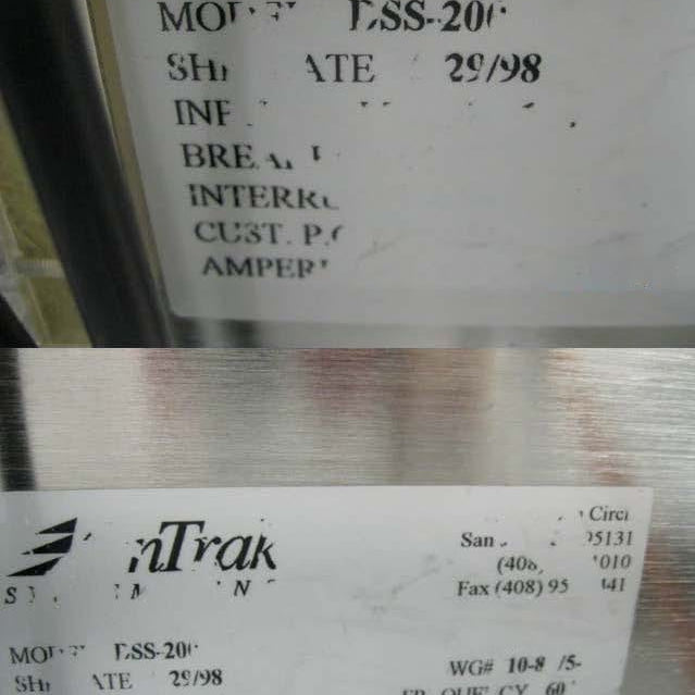 Ontrak DSS 200 Series II Wafer Scrubber