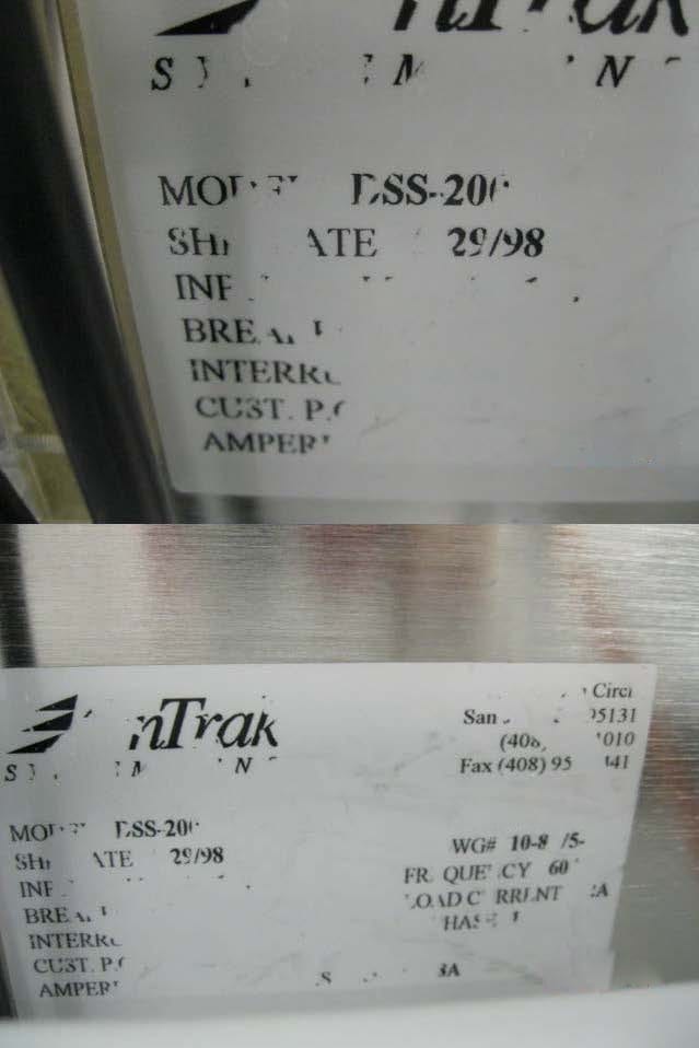 Ontrak DSS 200 Series II Wafer Scrubber