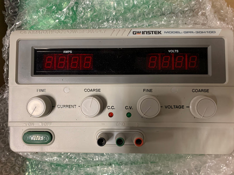 GW Instek GPR 30 H 100 Laboratory DC Power Supply