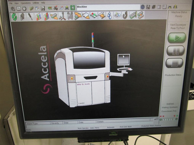 Speedline MPM Accela Screen Printer