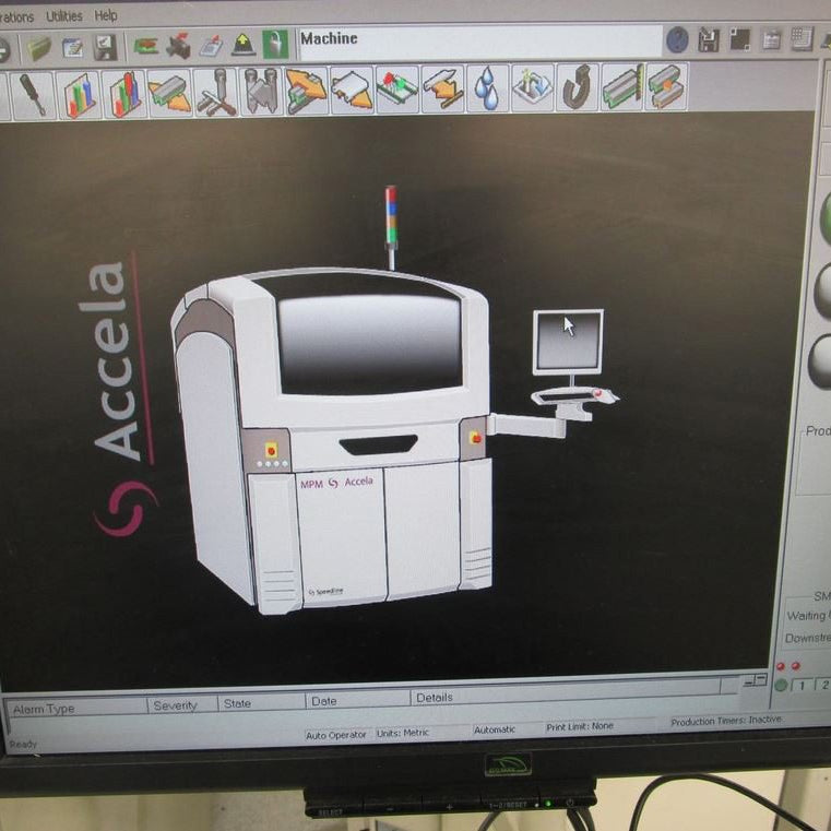 Speedline MPM Accela Screen Printer