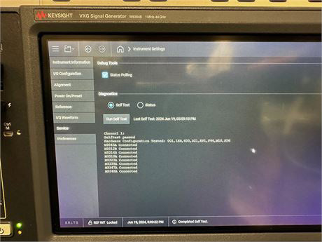 Keysight M 9384 B VXG Microwave Signal Generator
