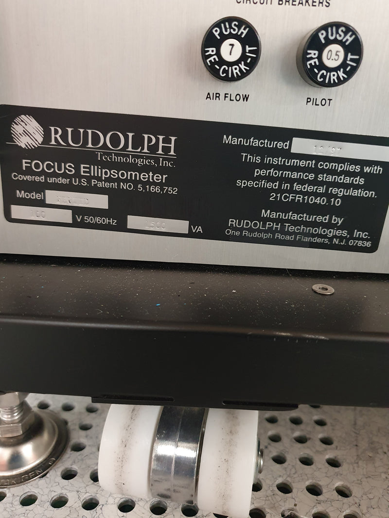 ONTO / Rudolph FE VII SD Focus Ellipsometer