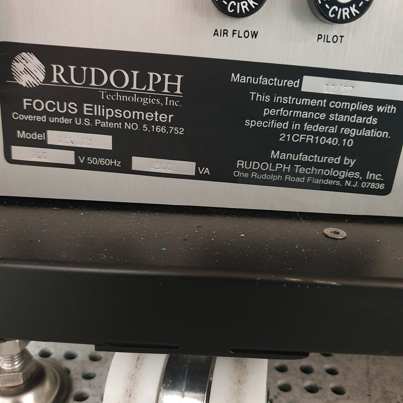 ONTO / Rudolph FE VII SD Focus Ellipsometer