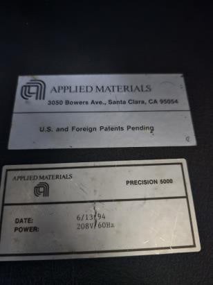 Applied Materials P 5000 CVD (Chemical Vapor Deposition)