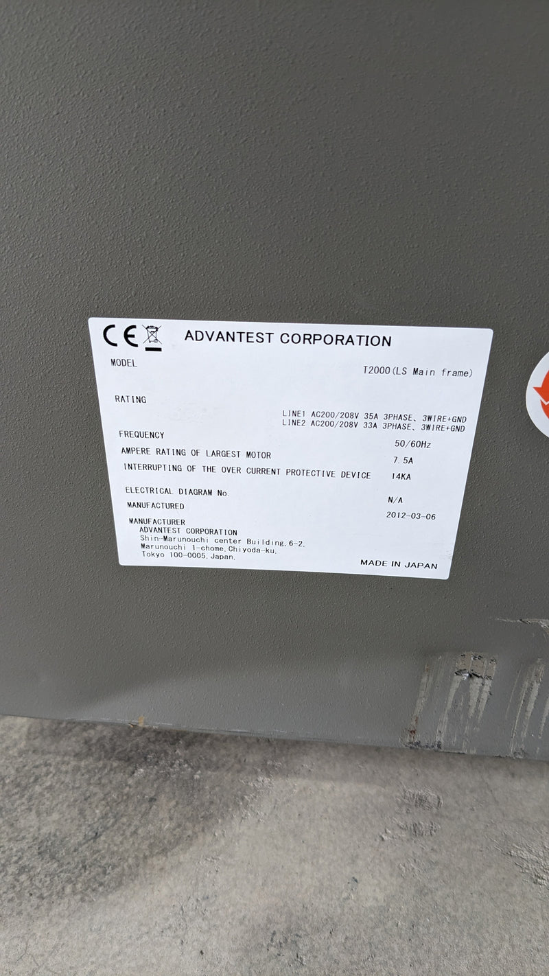 Advantest T 2000 Tester