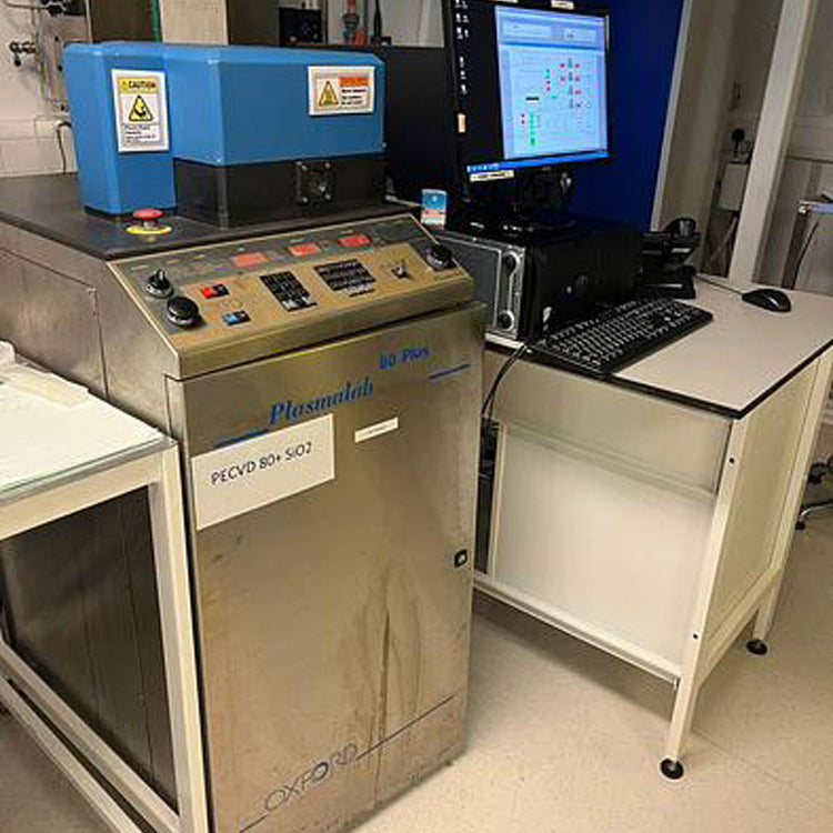 Oxford Plasmalab 80 Plus PECVD (Plasma-Enhanced Chemical Vapor Deposition)