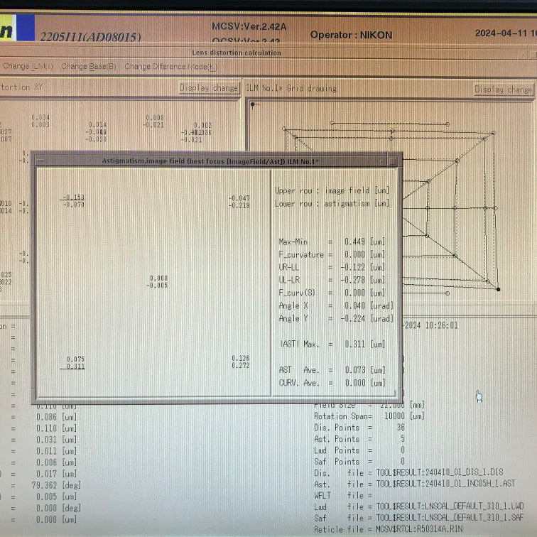 Nikon NSR 2205 i 11 D i-Line Stepper