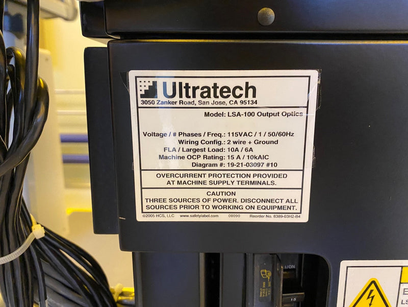 Ultratech LSA 100 A Wafer Stepper
