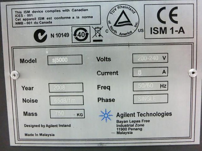 Agilent Medalist SJ 5000 AOI (Automated Optical Inspection)