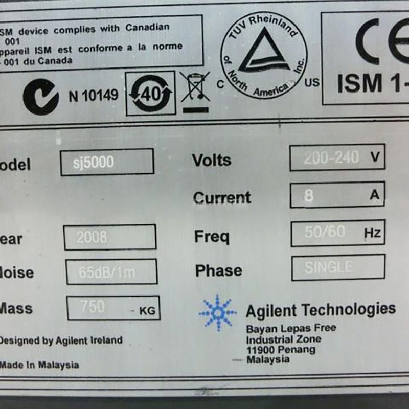 Agilent Medalist SJ 5000 AOI (Automated Optical Inspection)