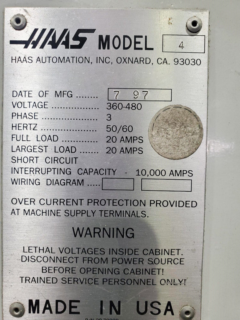 Haas VF 4
