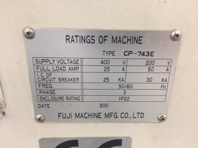 Fuji CP 743 E