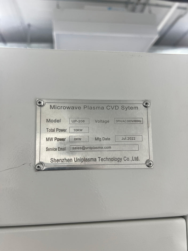 Shenzhen Uniplasma Technology UP 206 MPCVD
