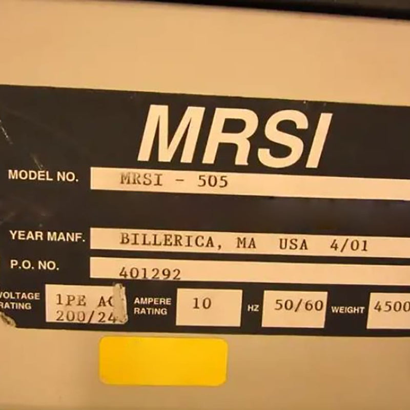 MRSI 505 Flip Chip Die Bonder