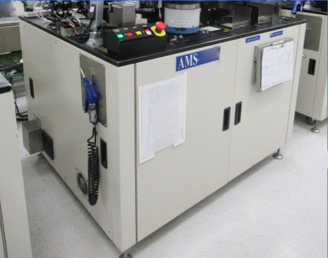 AMS Shield Attach Machine