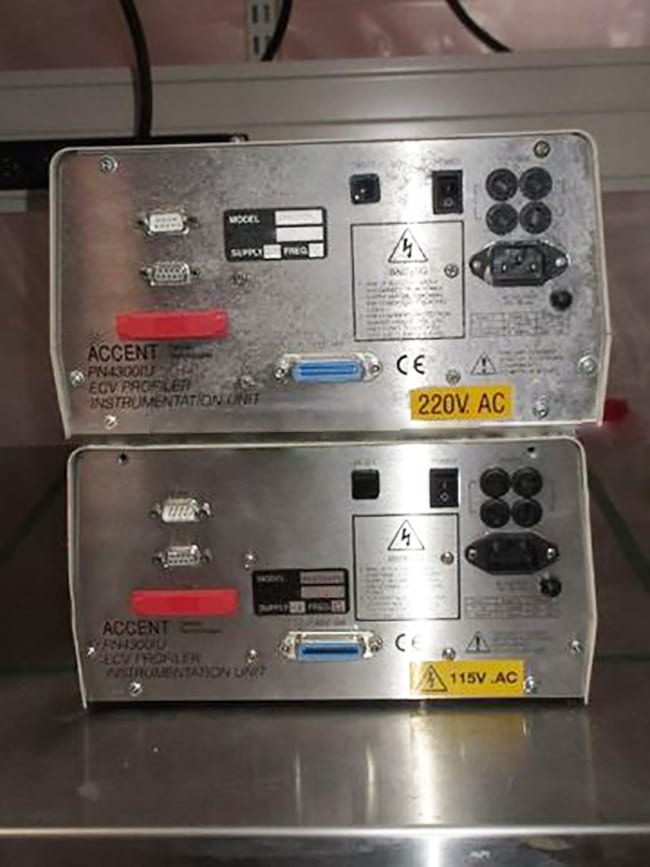 Accent PN 4300 PC ECV Profiler (Electrochemical Capacitance Voltage)