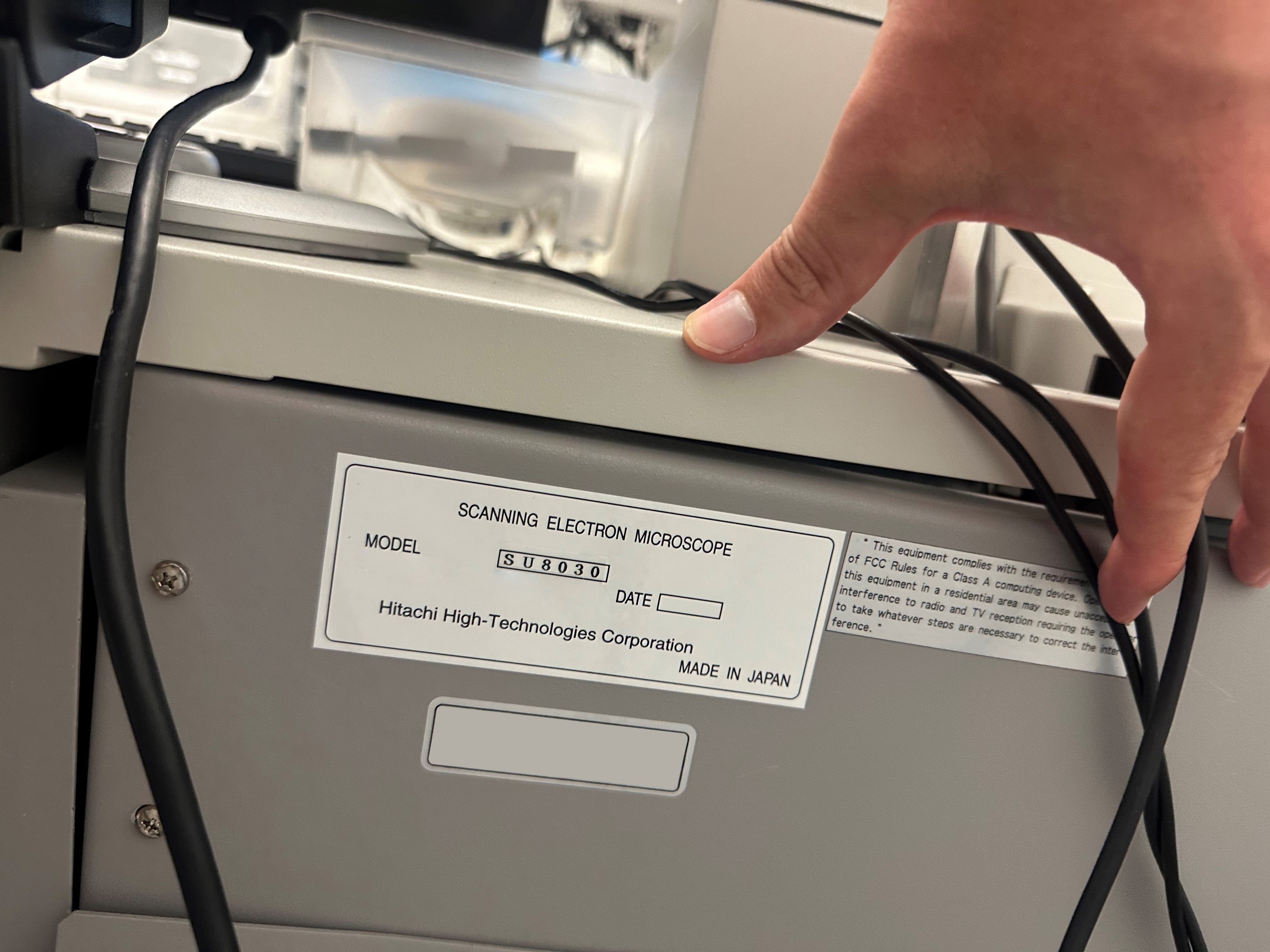 Hitachi SU 8030 FEG-SEM (Field Emission Gun - Scanning Electron