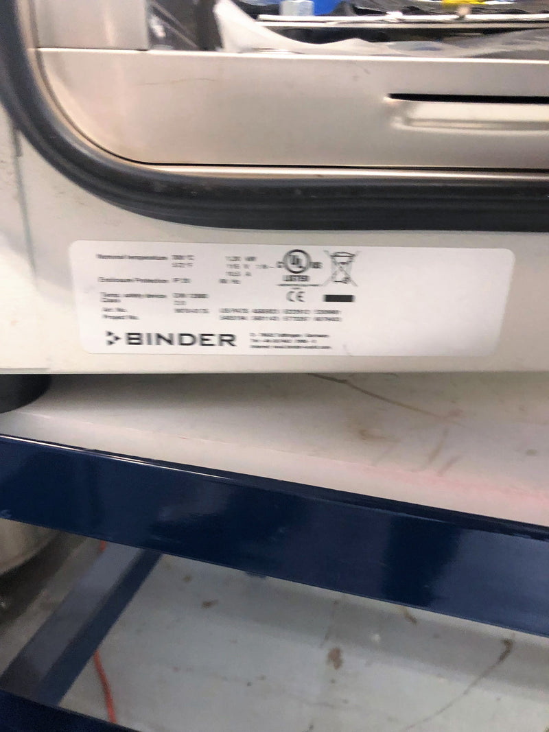 Binder Drying and Heating Chamber
