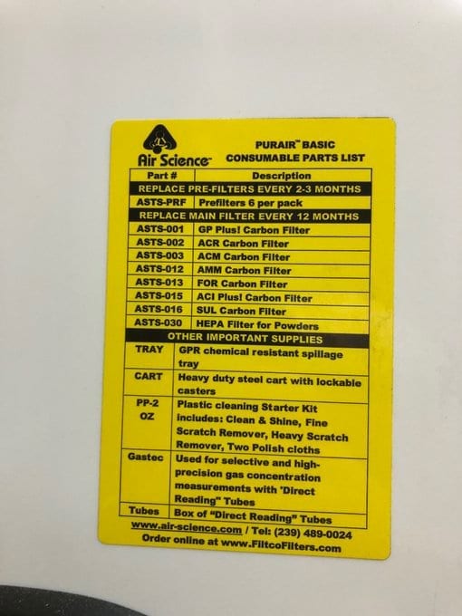 Air Science Decap Machine