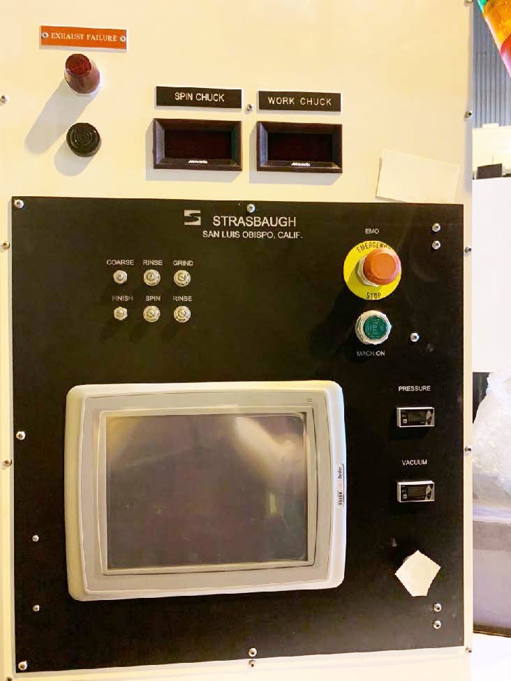 Strasbaugh 7 AA II Back Grinder