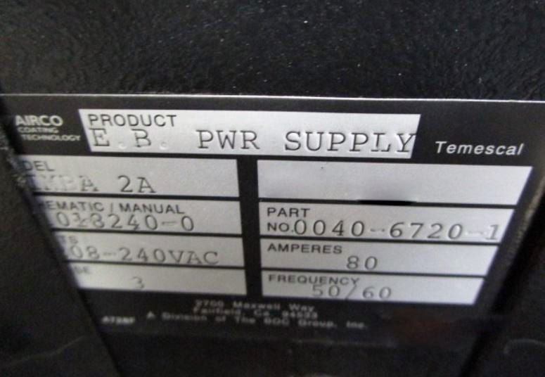 Ferrotec / Temescal Simba 2 E-Beam Power Supply