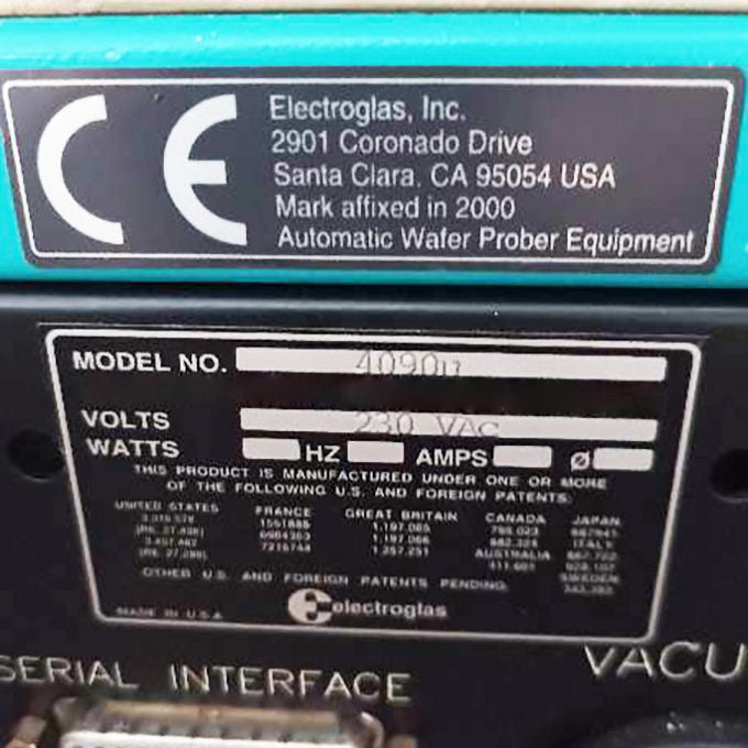 Electroglas 4090 FF Prober
