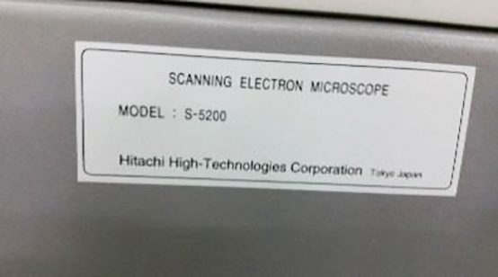 Hitachi S 5200 FE-SEM (Field Emission Scanning Electron Microscope)