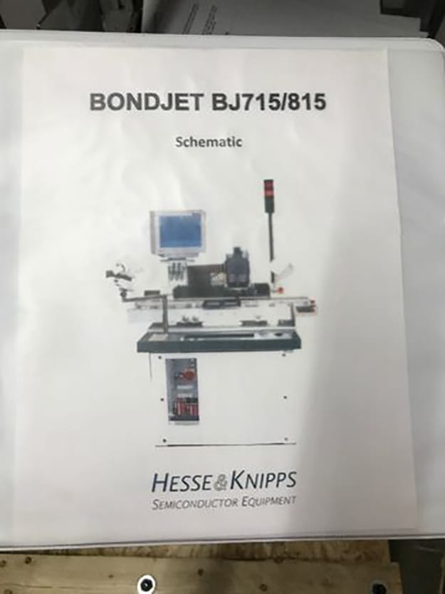 Hesse & Knipps (H&K) Bondjet 715 / 815 Bonder