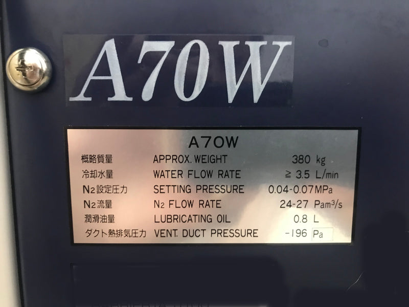 Ebara A 70 W Pump