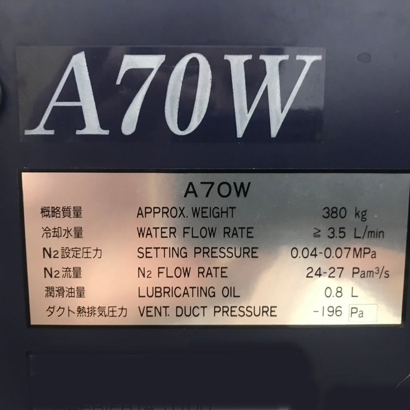 Ebara A 70 W Pump