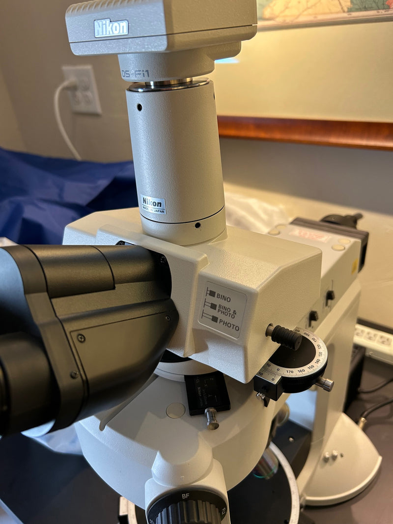 Nikon Eclipse LV 100 POL Polarizing Light Microscope