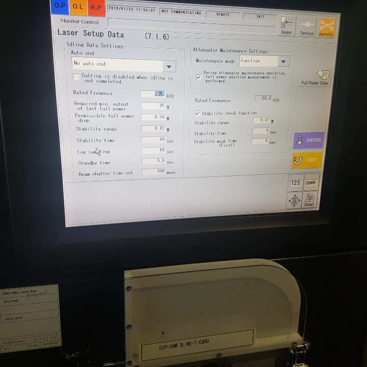 Disco DFL 7160 Laser Dicing Saw