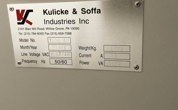 K&S 7100 Dicing Saw