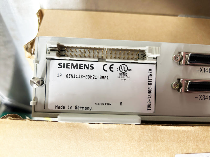 Siemens 6 SN 1118 0 DH 21 0 AA 1 ZX Axis Drive for QED Technologies Q22Y