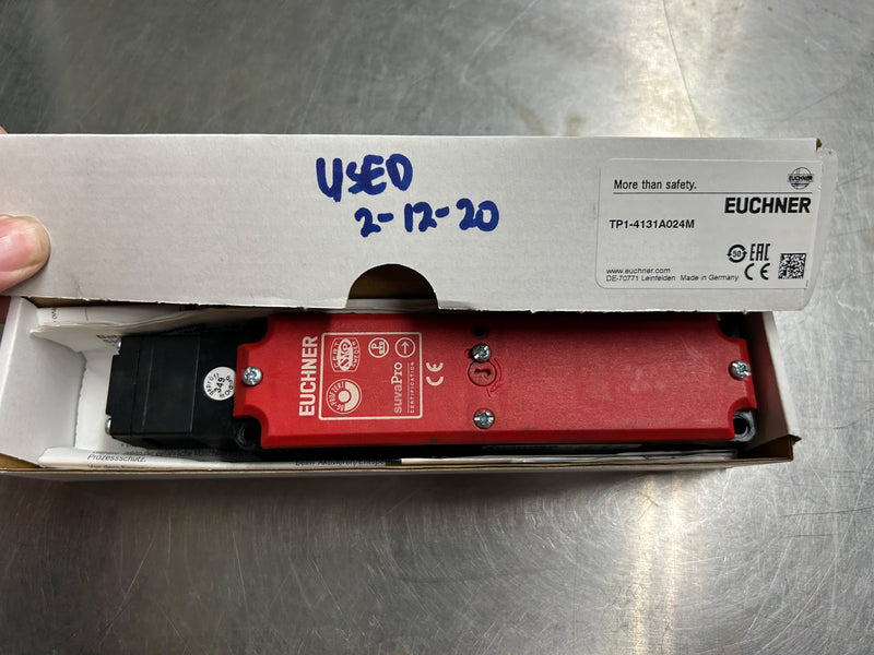 Euchner TP 1-4131 A 024 M Door Switch for QED Technologies Q22Y
