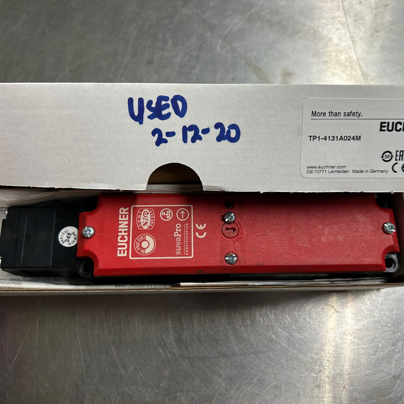 Euchner TP 1-4131 A 024 M Door Switch for QED Technologies Q22Y