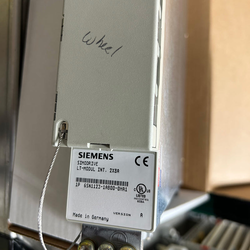 Siemens Simodrive LT Modul 6 SN 1123 1 AB 00 0 HA 1 Drive for QED Technologies Q22Y
